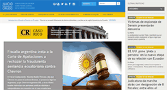 Desktop Screenshot of juiciocrudo.com